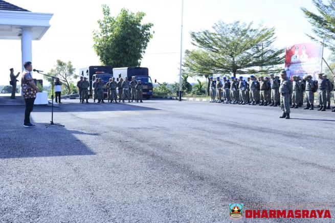 Amankan Pemilu, 118 Personil Pol PP Dikerahkan