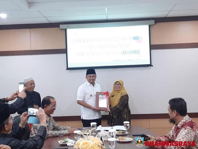 Bupati Serahkan LKPD 2019 ke BPK