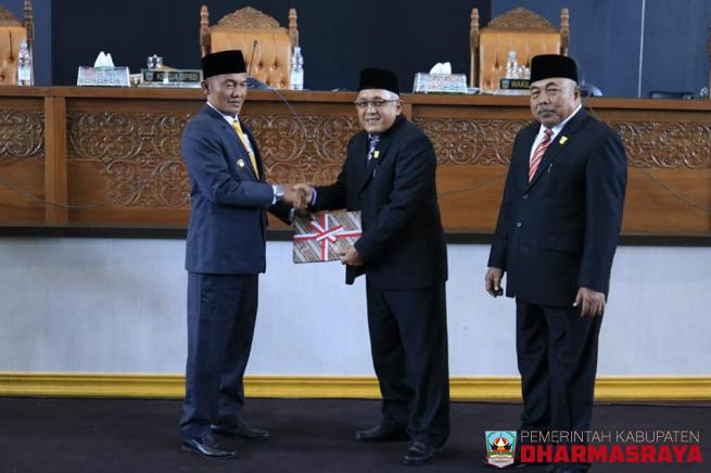 Pemkab Dharmasraya Terima Rekomendasi dari DPRD Terkait LKPJ 2018