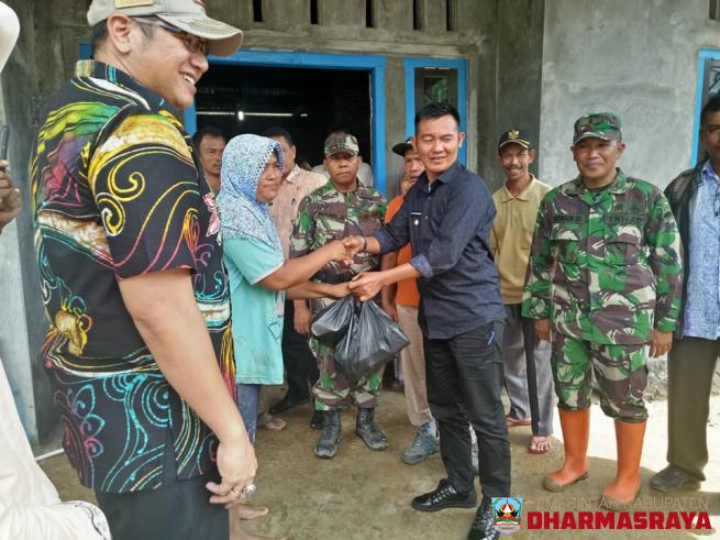 Wabup Tinjau Lokasi Banjir dan Longsor di Sembilan Koto