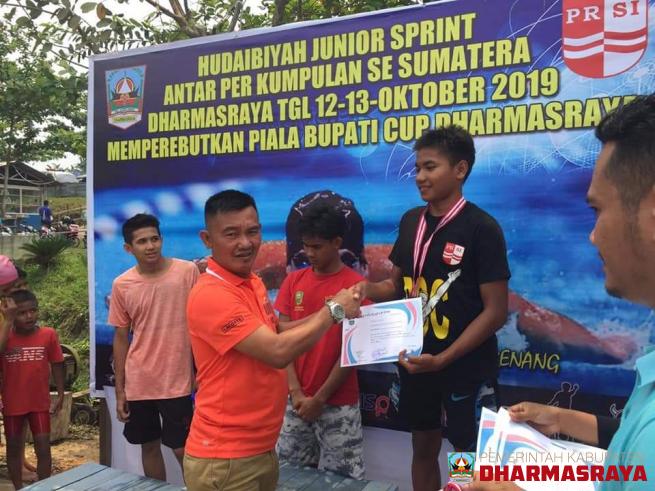 SAYA BANGGA DHARMASRAYA JADI TUAN RUMAH TURNAMEN RENANG