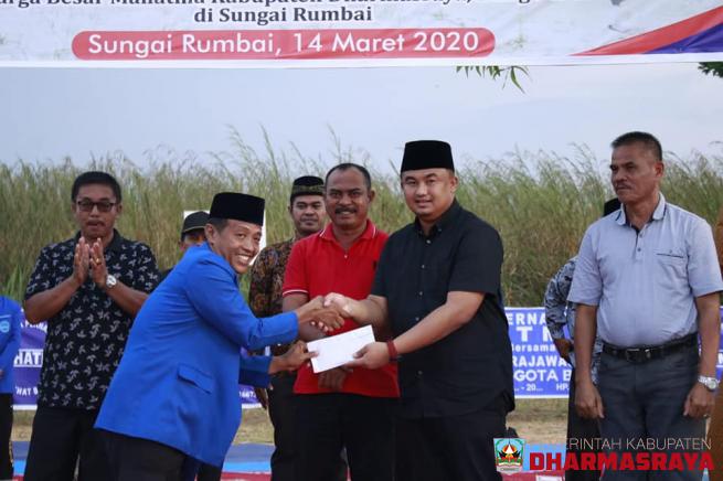 Bupati Hadiri Latihan Gabungan dan Silaturahmi Keluarga Besar Mahatma