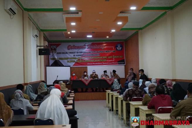 DINAS PENDIDIKAN DHARMASRAYA GELAR WORKSHOP HOTS