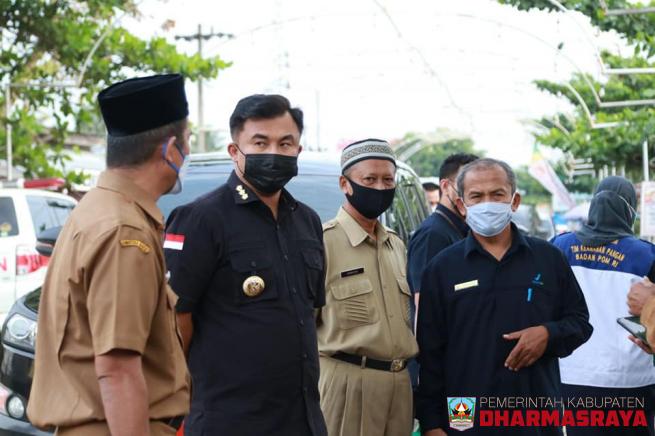 KUNJUNGI PASAR PABUKOAN NAGARI SUNGAI DUO, INI PESAN BUPATI SUTAN RISKA