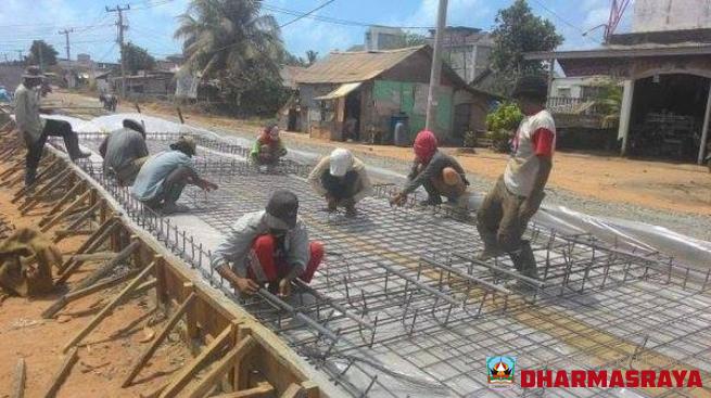 Pemkab Dharmasraya Siapkan dana 6 Miliyar Rupiah Bangun Infrastruktur Jalan Nagari