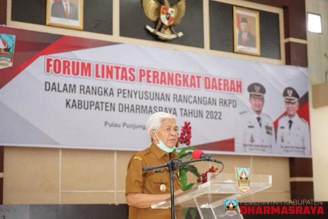 WABUP DATUK LABUAN BUKA FORUM PERANGKAT DAERAH PENYUSUNAN RKPD 2022