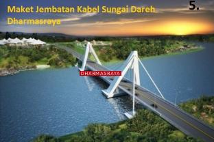 Kabupaten Dharmasraya akan Miliki Jembatan Terunik di Sumbar