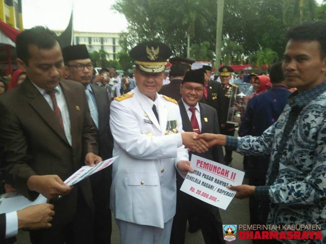 Pasar Rakyat Blok B Koto Agung Nagari Sungai Duo Raih Juara II Pengelolaan Pasar Tingkat...